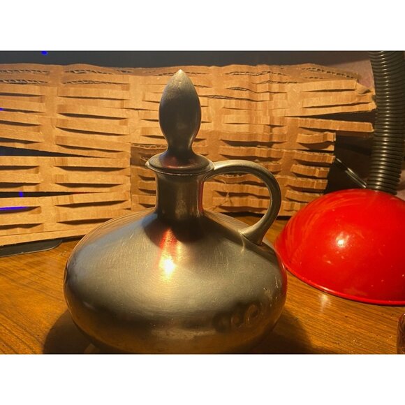 Vintage Royal Holland Pewter Daalderop Pitcher w/ Stopper - Picture 8 of 12